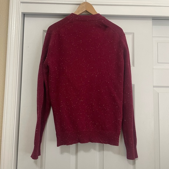 Gap Maroon Speckled Cardigan - Picture 4 of 4
